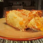 Grandma's Peach Crumb Cake