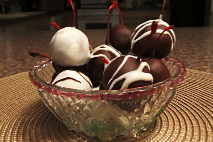 Chocoalte Covered Cherries - with Stems